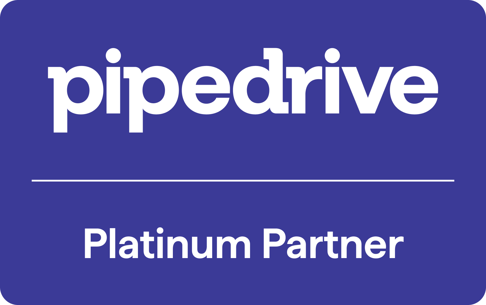 Badge Pipedrive Platinum Partner